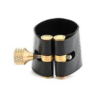 Saxophone Ligature Fastener for Alto Tenor Soprano Sax Clarinet Replacement black