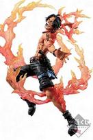 Banpresto Ichiban Kuji One Piece Takumi no Keifu B Prize Portgas Ace Figure D. black