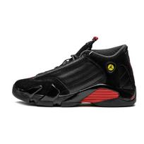 Jordan 14 Retro Last Shot 2018 GS 487524-003 36.5 black