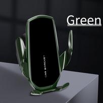 Universal Gravity Car Mobile Phone Holder Car Air Vent Smartphone Stand GPS Navigation Cell Phone Bracket For iPhone Huawei OPPO žalia