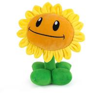 Plants vs Zombies 2 Sunflower Peashooter Coconut Plush Doll Toy Pillow Toy Figures Soft Large Zombie Pillow Teens Holiday Gifts yellow