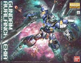 Gunpla modelis Bandai MG Gundam Avalanche Exia GN-001/hs-A01D 1/100 63531