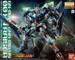 Bandai MG Gundam 00 XN Raiser surenkamas modelis 1/100, 62848
