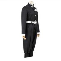 Kids Cosplay Nezuko Agatsuma Zenitsu Kochou Shinobu Cosplay Costume Kimono Suit Kimetsu No Yaiba Halloween Clothing 110 juoda