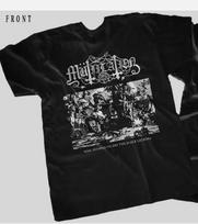 marškinėliai -MUTIILATION- Sveikas Šėtonai Mes Esame Juodoji Legija XL gray