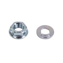1/2/3 Pair For Xiaomi M365 Pro Front Motor Wheel Nut Bolts Screws Electric Scooter Steel Alloy Nuts Replacement Part Accessories gray