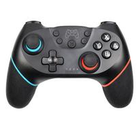 Belaidis Bluetooth žaidimų pultelis Žaidimų vairasvaldiklis Nintendo Switch Pro pagrindiniam valdikliui raudona/mėlyna