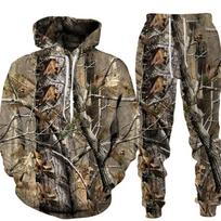 Lapų 3d Print Hoodie Kostiumai Rudens Žiema Vyrams Moterų Medžių Raštų Rinkiniai Vintage Tiger Tracksuit Unisex Hoodie + Pants Dviejų dalių rinkinys 6XL black
