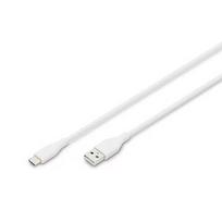 Digitus USB-A to USB-C, 60w, 0.5m AK-300340-005-W