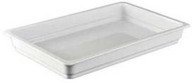 MULTI 1/1 GN padėklas 53x32x6,5 cm, atsparus orkaitei porcelianas, baltas, 4 vnt.