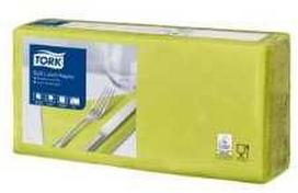 Servetėlės Tork 33x33 cm, 3 sluoksnių, žalios spalvos, 10 pak. x 150 vnt./kartonas