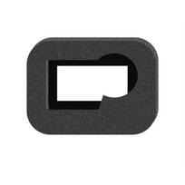 Windslayer Cover for Action 3 4 Camera Video Recording Muffler Windproof Case Wind Noise Reduction Sponge Foam Cover 1 black