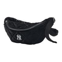 MLB New York Yankees Polyurethane Crossbody Fanny Pack Regular Unisex Black Casual 3AHSM064N-50BKS-BLACK juoda