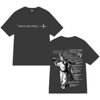 Tėvas Biblija Jėzus Atleisk Jiems Grafika Marškinėliai Vyriški Drabužiai Medvilnė Laisvalaikio Per didelis Aukštos kokybės Marškinėliai Streetwear Laisvi Marškinėliai 4XL gray