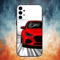 I30N Mėlyni Automobiliai Telefono Dėklas Skirtas Samsung S26,25,24,23,22,21,20,30,Ultra,Plus,Fe,Lite Juodas Korpusas Samsung S25ULTRA black