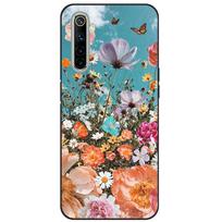 For Realme 6 dėklas Realme 6 Pro Gražus marmurinis permatomas telefono dėklas skirtas OPPO Realme6 6s 6Pro Apsauginis dangtelis Silikoninis korpusas Realme 6 Pro blue