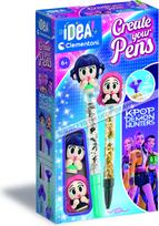 Clementoni - Create Your Pens: K-Pop Demon Hunters Rumi & Jinu (I-18480)