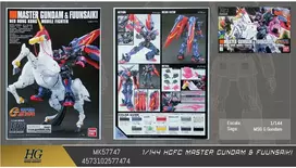 Bandai HGFC Master Gundam ir Fuunsaiki modelis 1/144 57747