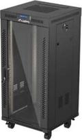 Lanberg FF01-6624-12BL rack cabinet 24U Freestanding rack Black