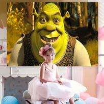 S-Shrek Photography Backdrop Customized Fond Background For Baby Children Portrait Photocall Photo Studio 47.2x31.5inch/120*80cm black