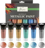 Nassau - Acrylic Metallic Paint, 6 pcs (AR0769/GE)