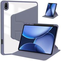 For OnePlus Pad Go 2 12.1 Pad 3 2 Pro 13.2 2 Pro 12.1 Lite 11 Pad 11.61 Go 11.35   With Pen Slot 360° Rotation Acrylic Case OnePlus Pad 3 13.2 violetinė