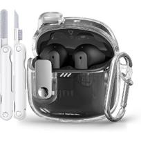with Lock Case for JBL Tune Flex Earbuds (Clear) gryna