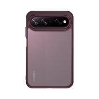 Dėl Huawei Pura X View dėklo Magnetinis Matinis Pusiau Skaidrus Kūdikio Oda Liesti Paaukštintas Kameros Lęšis Lūpų Apsauga Hibridinis Minkštas Dangtelis