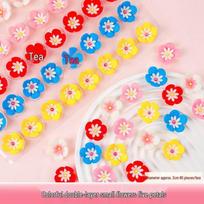 Edible 3D Sugar Flower Decorations for Chocolate Fondant Cakes pink