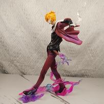 One Piece Sanji Anime Figure Fashion Show Sanji Figurine Pvc Model Statue Doll Decoration Collection Ornaments Toys Gift No box gray