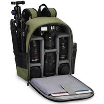 Camera Backpack Bag Professional for DSLR/SLR Mirrorless Camera Waterproof, Camera Case Compatible for Sony Canon Nikon- Black Small žalia