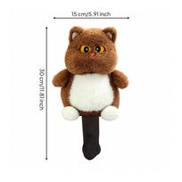 Wood Cover Guard Cat Golf Club Headcover Snug for Golfers