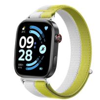 Breathable Nylon Loop Strap for Redmi Watch 6 5 4 Smartwatch Accessories Sport bracelet correa Xiaomi Mi band 10 Pro/9 pro/8 pro Mi band 9 pro black
