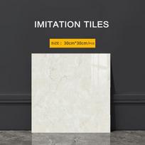 Imitacinė plytelė 30*30cm Sienų lipdukas Savilipus 3D Sienų dekoracija Vonios kambarys Vandeniui atsparus Atsparus drėgmei Marmuras Virtuvės tapetai 5pcs-30x30cm yellow