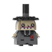 Brickheadz Kalėdos Košmaras Helovinas Džekas PASIDARYK pats Meras Užraktas Figūrėlės MOC Statybiniai Blokeliai Žaislai Vaikams Vaikų Dovanos Plytos