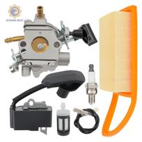 Stihl BR600 BR500 BR550 lapų pūstuvui 42824001305 Karbiuratoriaus ir uždegimo ritės komplektas