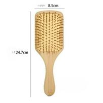 Massage comb Female household wood soft tooth air cushion comb portable fluffy hair comb hair styling comb