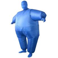 Neutralus pripučiamas storulio kostiumas bet kokiai progai blue