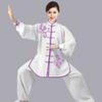 Tai Chi apranga Kinų Kung Fu uniforma Suaugusiems Ilgomis rankovėmis Siuvinėjimas Kinų rytinės mankštos kostiumai vyrams… Daugiau XXXL white