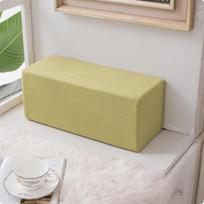Rectangular Bolster Cushion Linen Textile Armrest FirmDensity Foam Couch Arm Rest Pillow for beige