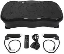 Extralink Moonwalk Spin Move Platofrma Wibracyjna do Ćwiczeń Fitness 200W juoda