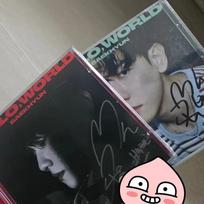 Baekhyun Hello World Jewel US Version Signed Album sealed set