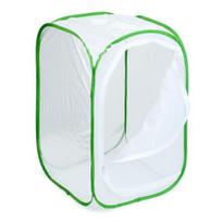 Greenhouse Mesh Tent Plant Protection Enclosure, Collapsible Pop-up Garden Grow Cage, Bird & Insect Barrier Pop Up Enclosure for žalia