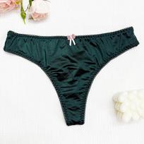 Sexy plus-size summer thong XL žalia