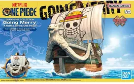 Bandai One Piece laivo Going Merry surenkamas modelis Netflix serija 69904