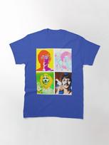 John Lennon Beatles Ringo, Paul, George, John Classic T-Shirt 5XL white