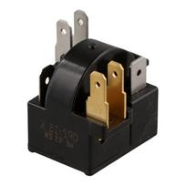 for refrigerator Starter Relay 6Pin QP215H with Overload Protection Compatible with Home and Commercial Appliances China Mainland gray