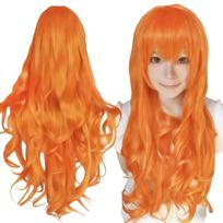 Synthetic Hair Long Pink Cosplay Wig Lolita Hair Curly Zero Two Anime Wig Hairpiece Riamu Yumemi Halloween Costume Wig for Women 32inches