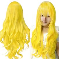 Synthetic Hair Long Pink Cosplay Wig Lolita Hair Curly Zero Two Anime Wig Hairpiece Riamu Yumemi Halloween Costume Wig for Women 32inches