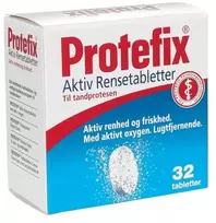 Protezų tabletės, Protefix Aktyvios, su 32 tabletėmis